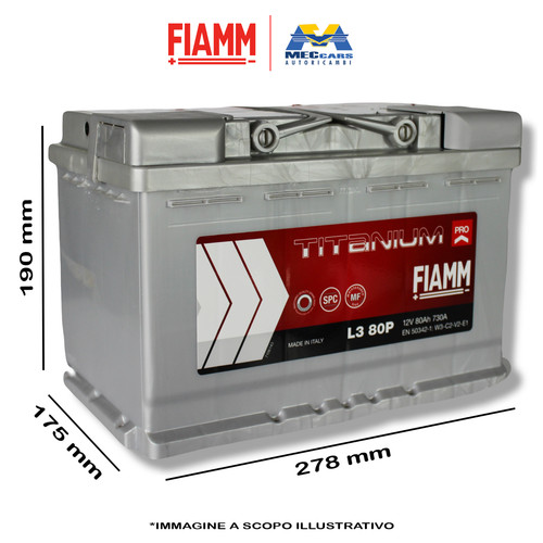 Fiamm batteria 12v - batteria,