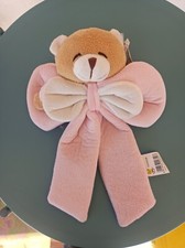 PELUCHE FIOCCO NASCITA ROSA