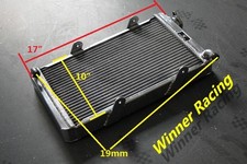 Fit Go Kart go-kart karting 200-250 CC radiatore in lega di alluminio 17" x 10" x 2" 