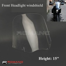 Parabrezza Moto 15"