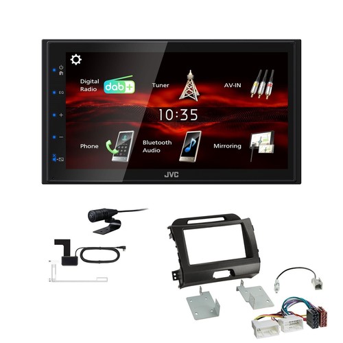 Autoradio jvc m180dbt - kw-m180dbt, 2din