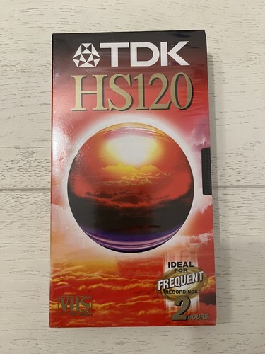 Videocassetta vhs vergine tdk - videocassetta,