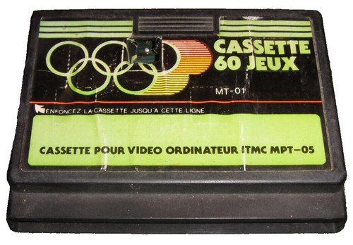 Cassette jeux style pong - cassette, /