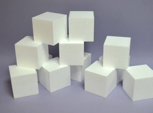 Cubo polistirolo 10x10x10 - cubo,