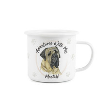 Tazza Smaltata Mastino -
