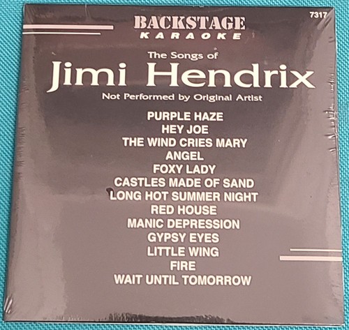 Jimi hendrix karaoke cdg - karaoke,