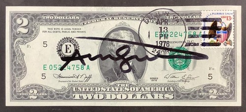 Andy warhol hand signed - warhol,