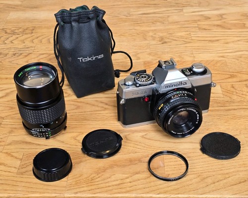 Minolta con obiettivo - xg,