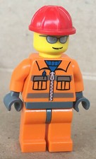 LEGO® - Minifigure Town City Operaio Construct Worker 7632 7746 - cty0125 cty125