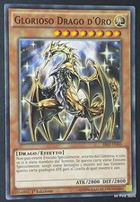 GLORIOSO DRAGO D' ORO Felgrand Dragon SR02-IT005 Comune Italiano YUGIOH