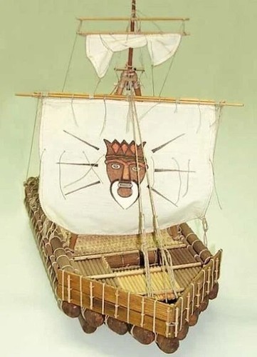 Mantua model kon tiki 18 - mantua, 1:18