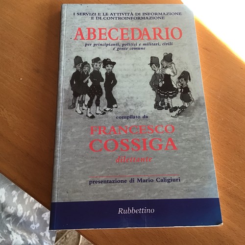Cossiga abecedario per - cossiga,