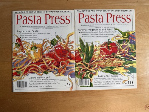 Pasta press magazine lot - pasta, 8