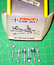 HILTI Kwik Bolt 1/4" Concrete