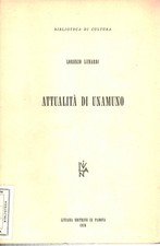 Attualità di Unamuno -