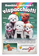 Pubblicita' Vispacchiotti Amico Gio' Cuccioli Advertising Vintage 1992 (T4)