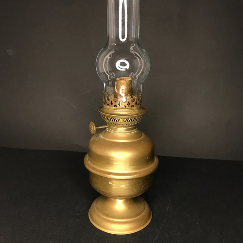 Lampada olio ottone vintage - olio,