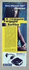 C464-Advertising Pubblicità-1999- SONY DISCMAN ESP2 REGGAE