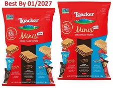 2-PACK Loacker Minis Crispy