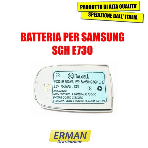 Batteria per samsung sgh e730 - batteria,