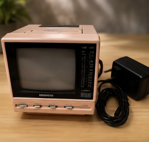 Televisore portatile vintage - televisore,