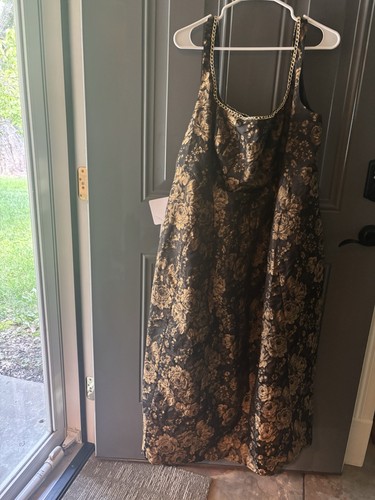 Abito midi zara - zara, oro