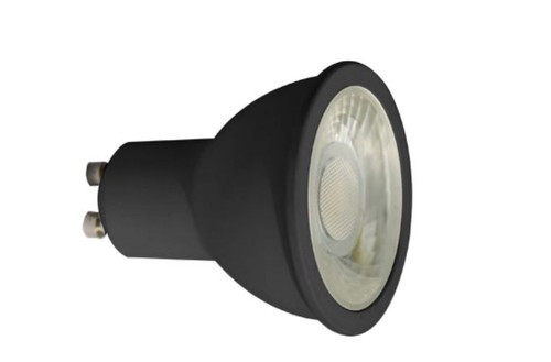 Lampada led gu10 nera - led,