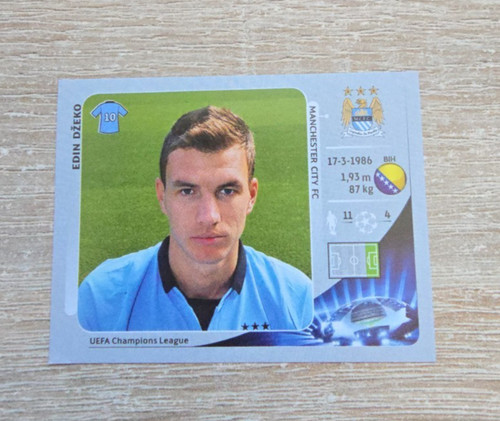 Adesivo panini edin dzeko 262 - adesivo,