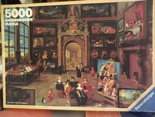 Ravensburger Puzzle 5000 Pezzi No. 17414 Usato parzialmente montato (Completo?)