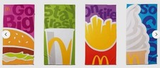 MCDONALD'S HAPPY MEAL TELO MARE 2025 ASCIUGAMANI TOWELS BEACH NEW TELI