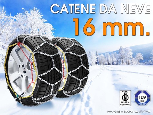 Catene neve 16mm - catene,