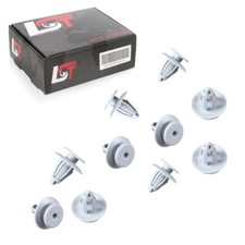 10x Clip di Fissaggio Pannello Porta per Ford Fiesta Escort Sierra