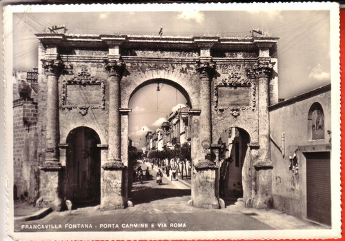 Cartolina francavilla fontana - cartolina,