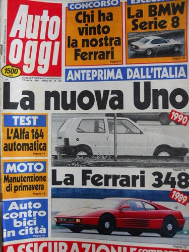 Auto oggi 123 - auto,