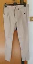 Pantaloni equitazione in cotone tg. 48 uomo o ragazzo ditta Tattini color Beige
