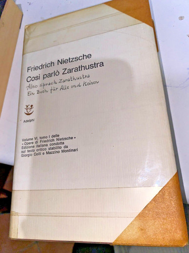 Nietzsche così parlò - -,