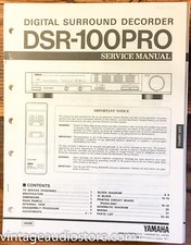 Yamaha DSR-100PRO 100 PRO