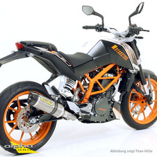 Scarico ARROW THUNDER per KTM 125RC / 390RC / 390 Duke 2013-2016, alluminio con