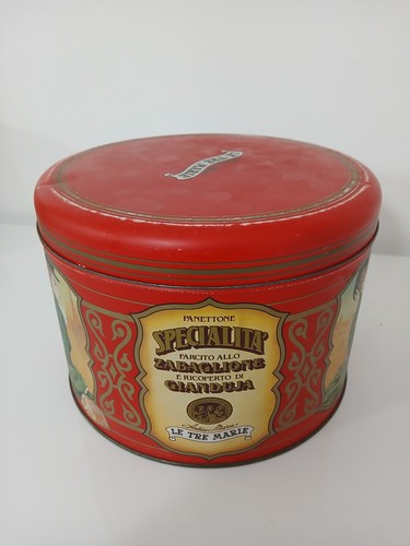 Scatola latta pubblicitaria - scatola,