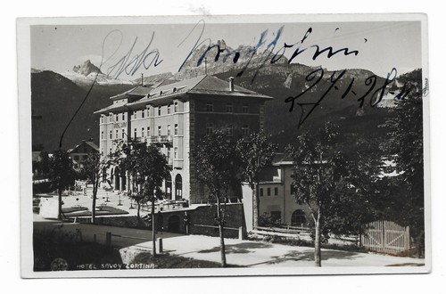 Autografo edda mussolini - edda, su