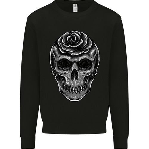 Felpa uomo biker gotica - felpa,