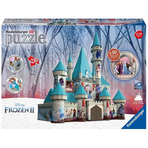 Frozen castle puzzle 3d - puzzle,