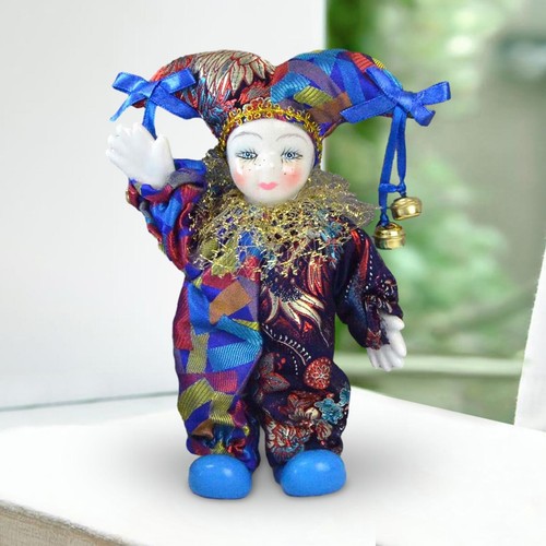 Bambola clown porcellana da - clown,