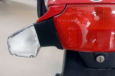 Lenti indicatori di direzione bianchi trasparenti posteriori BMW R 1100 RS R 1150 RS clear signal Rear