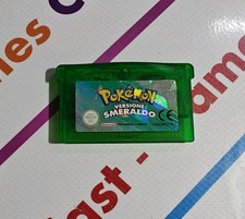 NINTENDO GAMEBOY ADVANCE POKÉMON SMERALDO ITALIANO GBA ORIGINALE!!