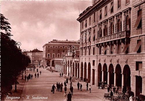 Cartolina bergamo - ,
