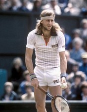 Maglia Tennis Vintage Fila Stripes “Bjorn Borg BB1” Replica Anni 70 tg. S