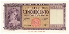 500 LIRE ITALIA ORNATA DI