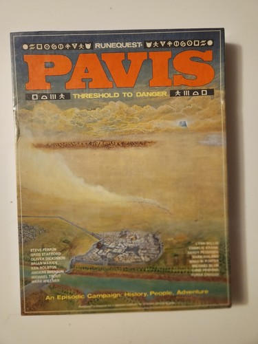 Runequest rpg pavis threshold - rpg,