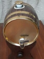 JAPAN DISPENSER  IN LEGNO E VETRO    CON 6 BICCHIERINI  VINTAGE